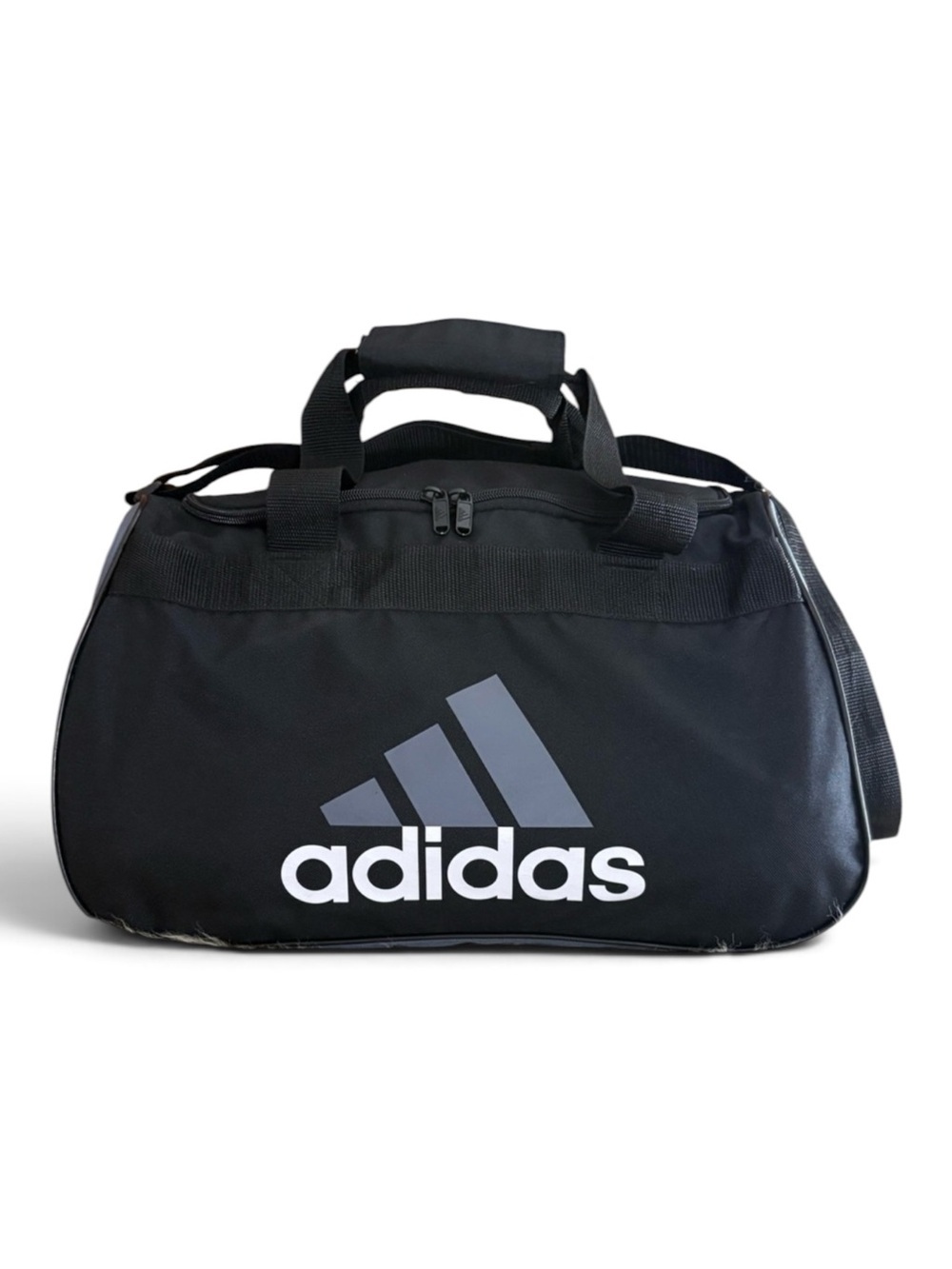 adidas Black Defender Duffel Bag